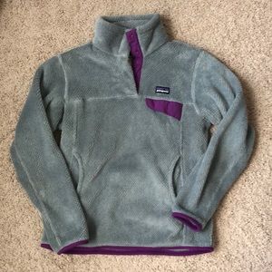 Patagonia women’s Re-tool snap pullover small